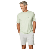 johnnie-O 01. MENS APPAREL - MENS T-SHIRTS - MENS T-SHIRT SS Men's Dale 2.0 Pocket T-Shirt PISTACHIO