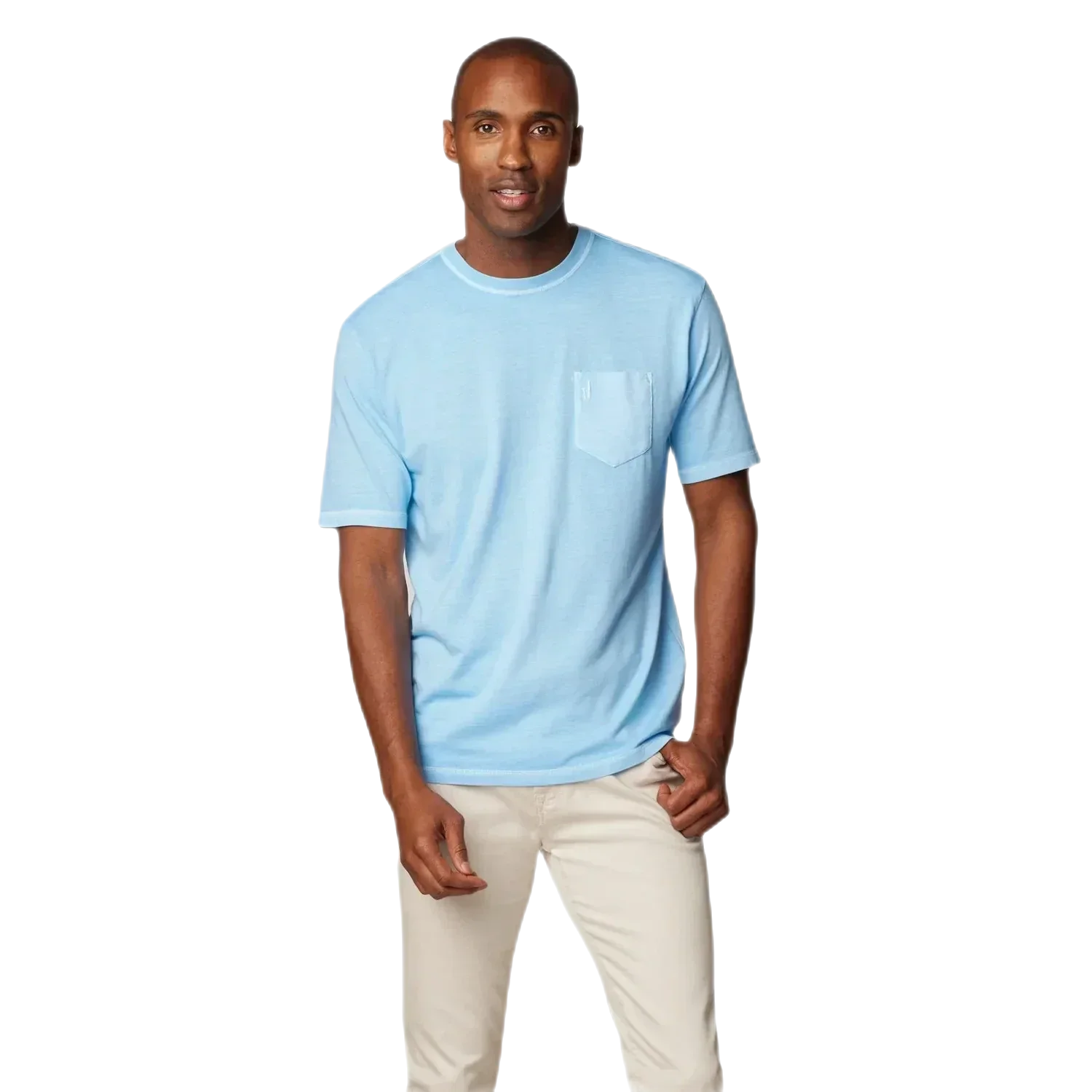 johnnie-O 01. MENS APPAREL - MENS T-SHIRTS - MENS T-SHIRT SS Men's Dale 2.0 Pocket T-Shirt MALIBLU