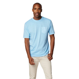 johnnie-O 01. MENS APPAREL - MENS T-SHIRTS - MENS T-SHIRT SS Men's Dale 2.0 Pocket T-Shirt MALIBLU