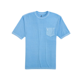 johnnie-O 01. MENS APPAREL - MENS T-SHIRTS - MENS T-SHIRT SS Men's Dale 2.0 Pocket T-Shirt MALIBLU