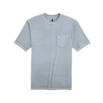 johnnie-O 01. MENS APPAREL - MENS T-SHIRTS - MENS T-SHIRT SS Men's Dale 2.0 Pocket T-Shirt STEEL