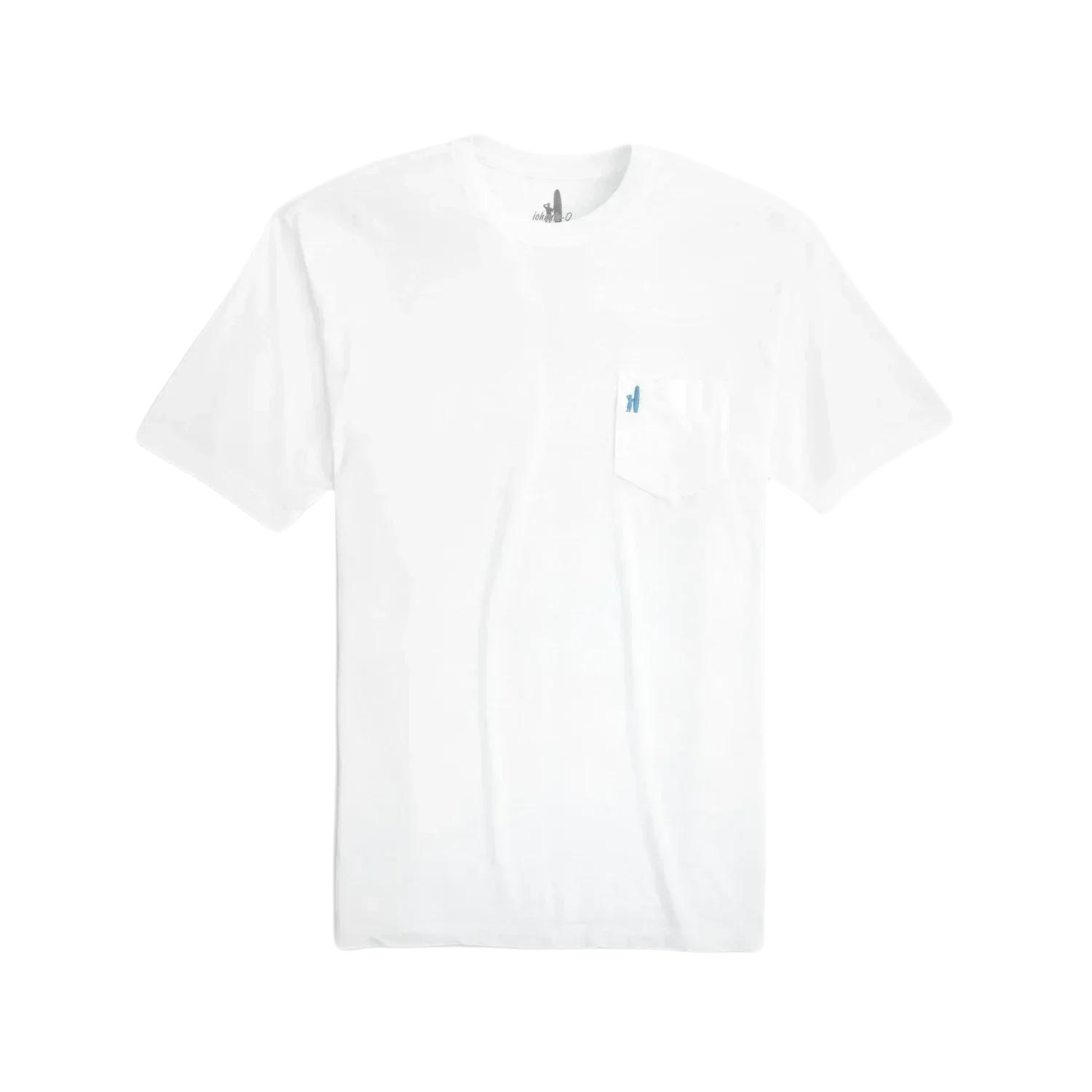 johnnie-O 01. MENS APPAREL - MENS T-SHIRTS - MENS T-SHIRT SS Men's Dale 2.0 Pocket T-Shirt WHITE