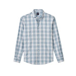 johnnie-O 01. MENS APPAREL - MENS LS SHIRTS - MENS LS BUTTON UP Men's Everyday Performance Button Down Shirt - Hendley LAGUNA BLUE