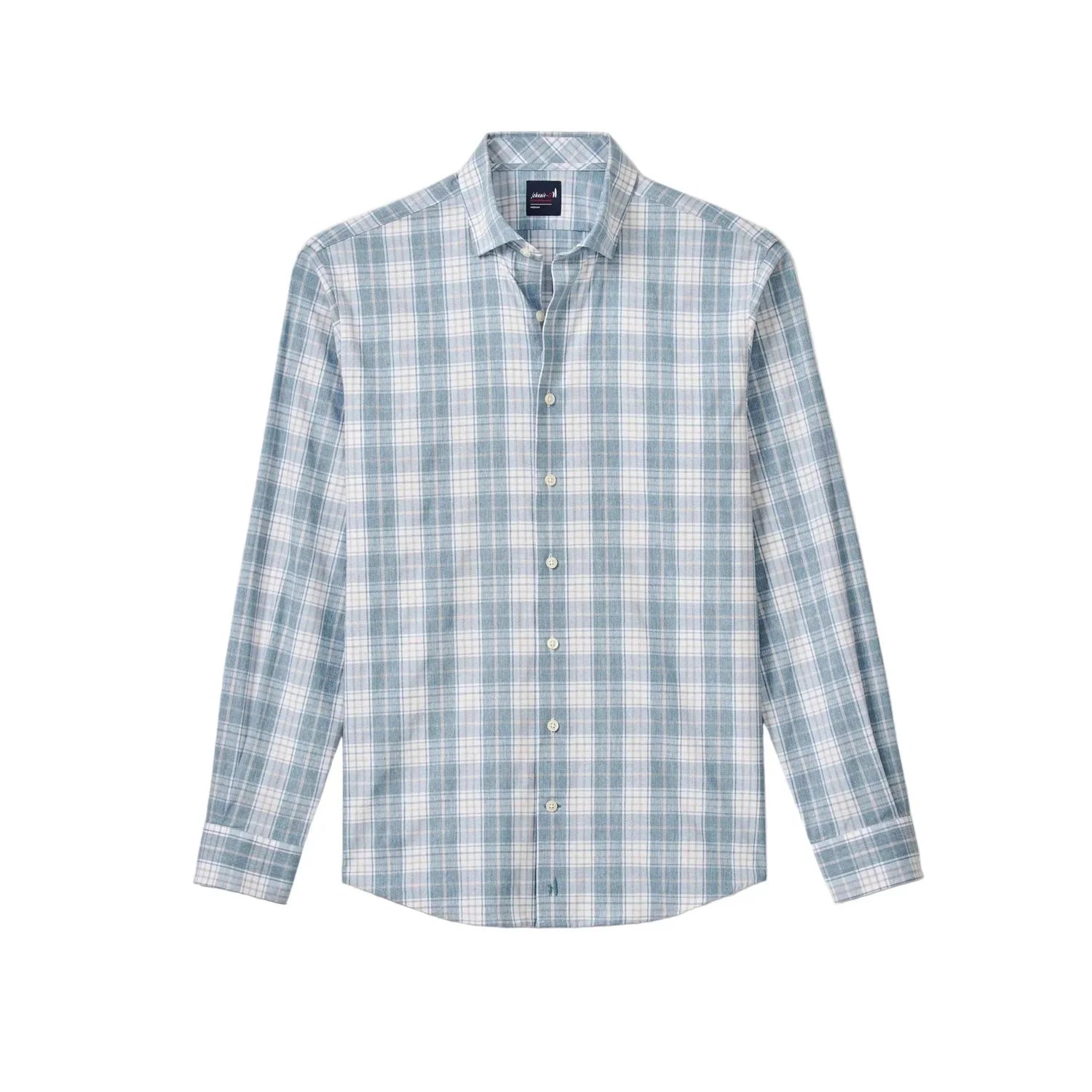 johnnie-O 01. MENS APPAREL - MENS LS SHIRTS - MENS LS BUTTON UP Men's Everyday Performance Button Down Shirt - Hendley LAGUNA BLUE