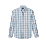 johnnie-O 01. MENS APPAREL - MENS LS SHIRTS - MENS LS BUTTON UP Men's Everyday Performance Button Down Shirt - Hendley LAGUNA BLUE