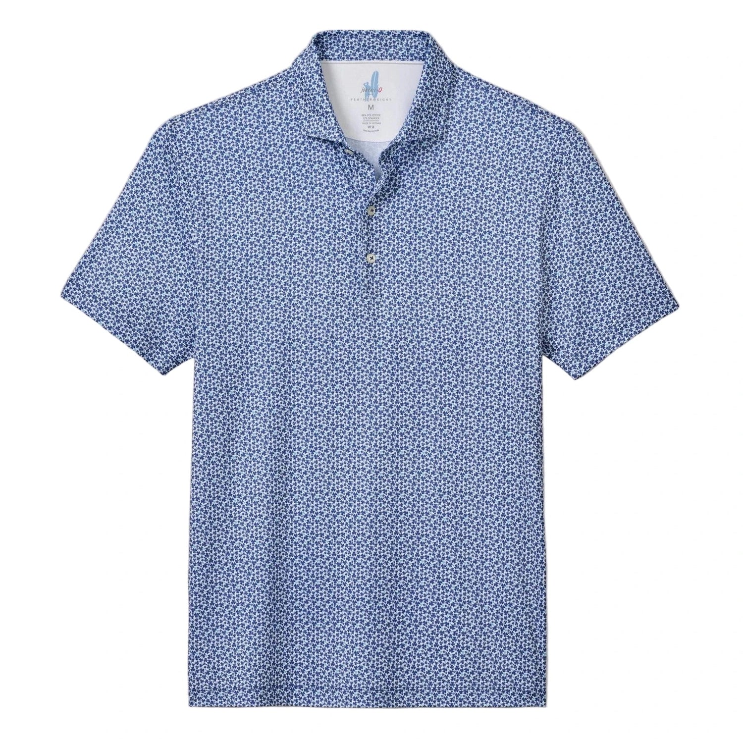 johnnie-O 01. MENS APPAREL - MENS SS SHIRTS - MENS SS POLO Men's Four Leaf LAKE