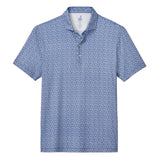 johnnie-O 01. MENS APPAREL - MENS SS SHIRTS - MENS SS POLO Men's Four Leaf LAKE