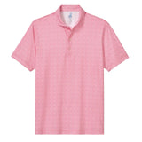 johnnie-O 01. MENS APPAREL - MENS SS SHIRTS - MENS SS POLO Men's Four Leaf AZALEA