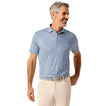 johnnie-O 01. MENS APPAREL - MENS SS SHIRTS - MENS SS POLO Men's Four Leaf LAKE