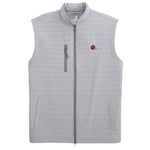 johnnie-O 01. MENS APPAREL - MENS VEST - MENS VEST CASUAL Men's Georgia Crosswind Quilted Performance Vest SEAL