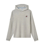 johnnie-O 01. MENS APPAREL - MENS LS SHIRTS - MENS LS HOODY Men's Georgia Remmy Lightweight Performance Hoodie SEAL