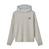 johnnie-O 01. MENS APPAREL - MENS LS SHIRTS - MENS LS HOODY Men's Georgia Remmy Lightweight Performance Hoodie SEAL