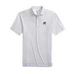 johnnie-O 01. MENS APPAREL - MENS SS SHIRTS - MENS SS POLO Men's Georgia Tee Time Printed Performance Jersey Polo BLACK