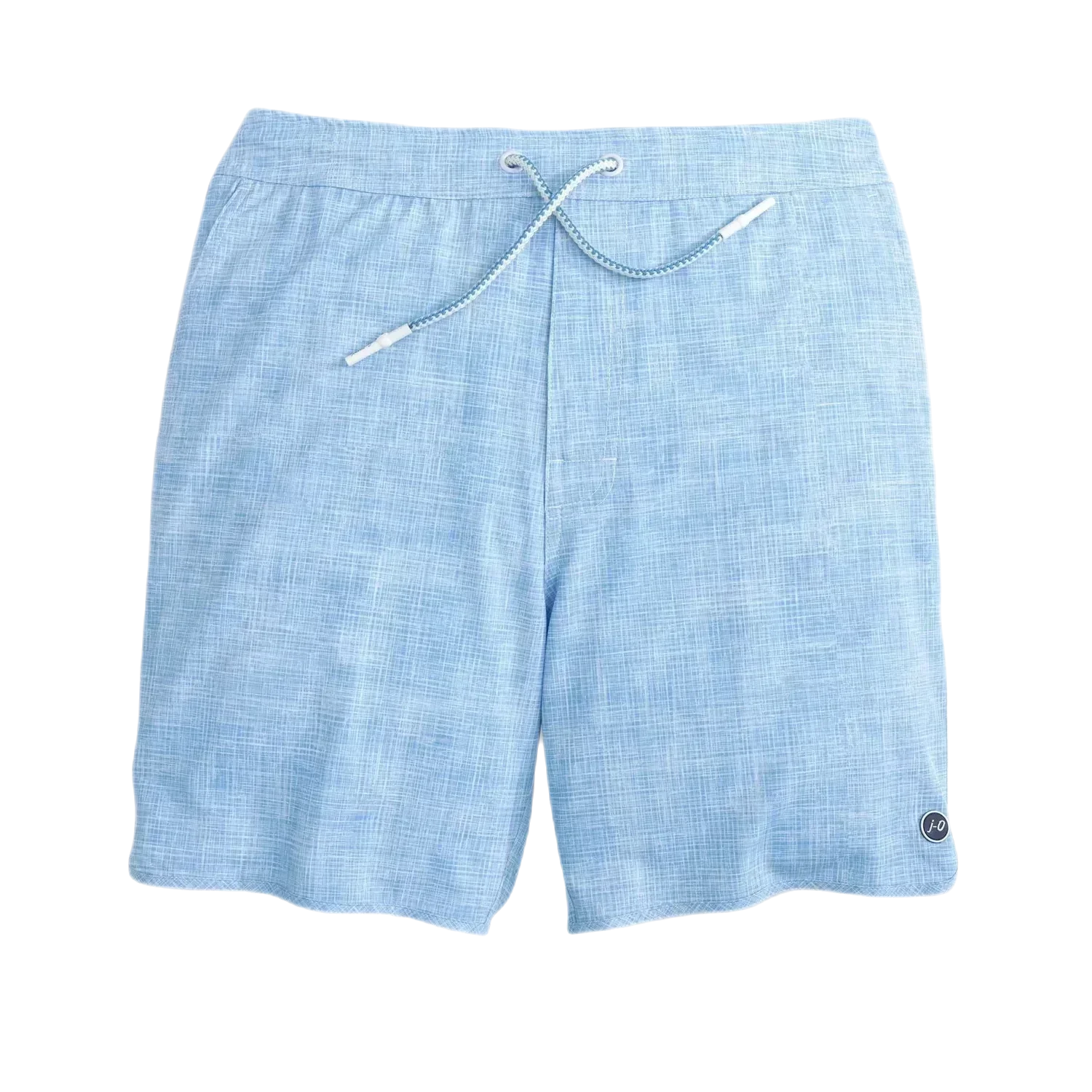 johnnie-O 01. MENS APPAREL - MENS SHORTS - MENS SHORTS SWIM Men's Half Elastic 7" Surf Shorts - Ariba GULF BLUE