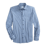 johnnie-O 01. MENS APPAREL - MENS LS SHIRTS - MENS LS BUTTON UP Men's Hangin' Out Performance Button Up Shirt - Tally VICTORY