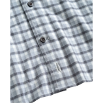 johnnie-O 01. MENS APPAREL - MENS LS SHIRTS - MENS LS BUTTON UP Men's Hangin' Out Performance Button Up Shirt - Tally LIGHT GRAY