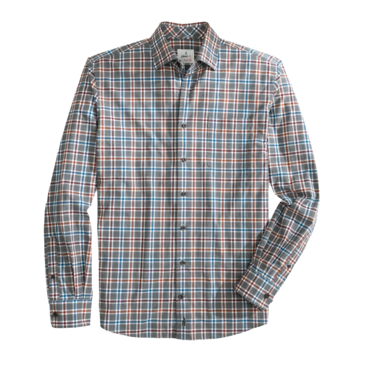 johnnie-O 01. MENS APPAREL - MENS LS SHIRTS - MENS LS BUTTON UP Men's Hangin' Out Performance Button Up Shirt - York WAKE