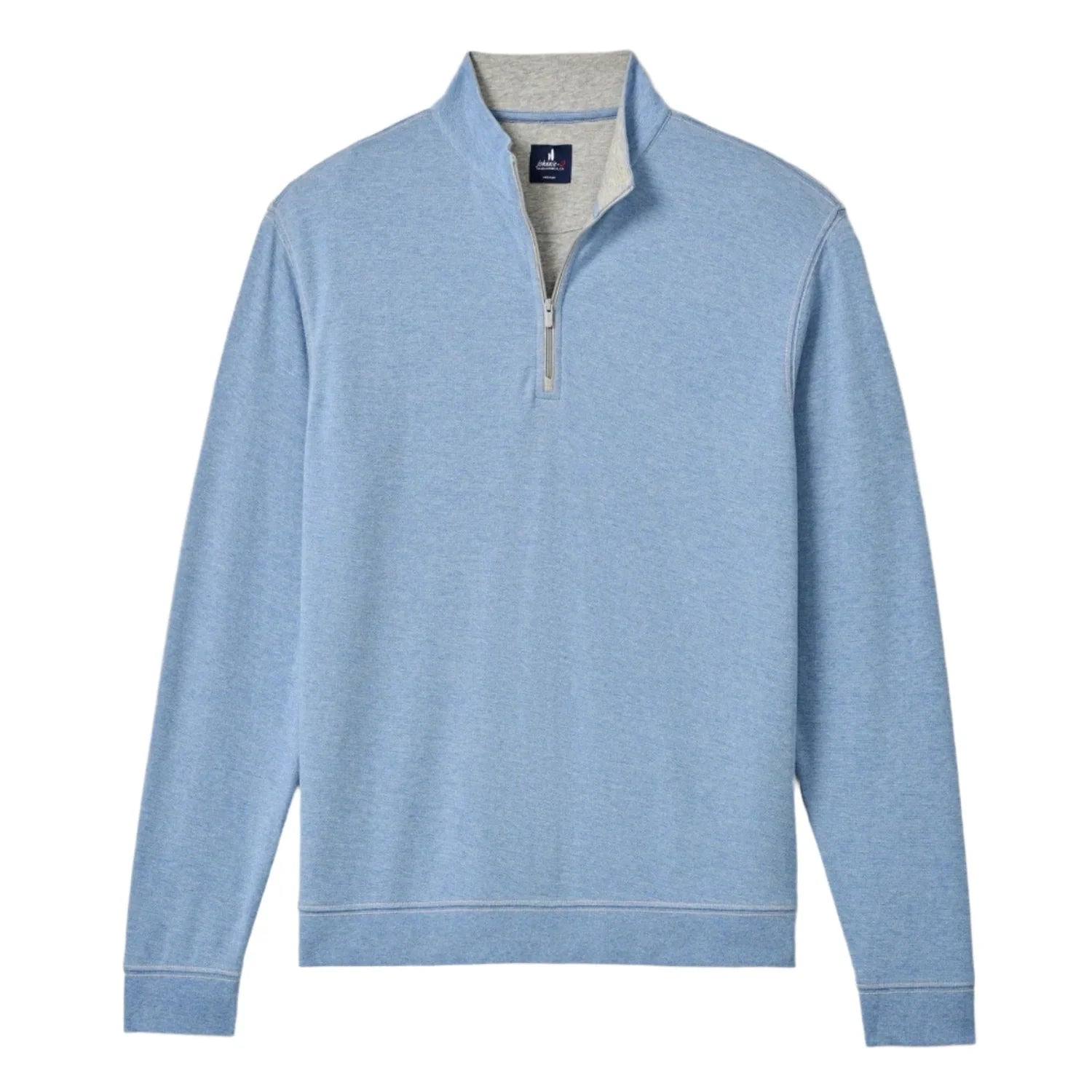johnnie-O 01. MENS APPAREL - MENS LS SHIRTS - MENS LS CASUAL Men's Hanks "Lightweight Sully" 1/4 Zip Pullover LAPIS