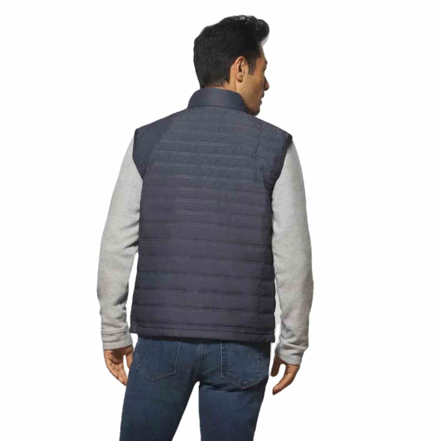 Quilted puffer vest on sale mens