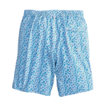 johnnie-O 01. MENS APPAREL - MENS SHORTS - MENS SHORTS SWIM Men's Hummell Half Elastic 7" Surf Shorts MALIBLU