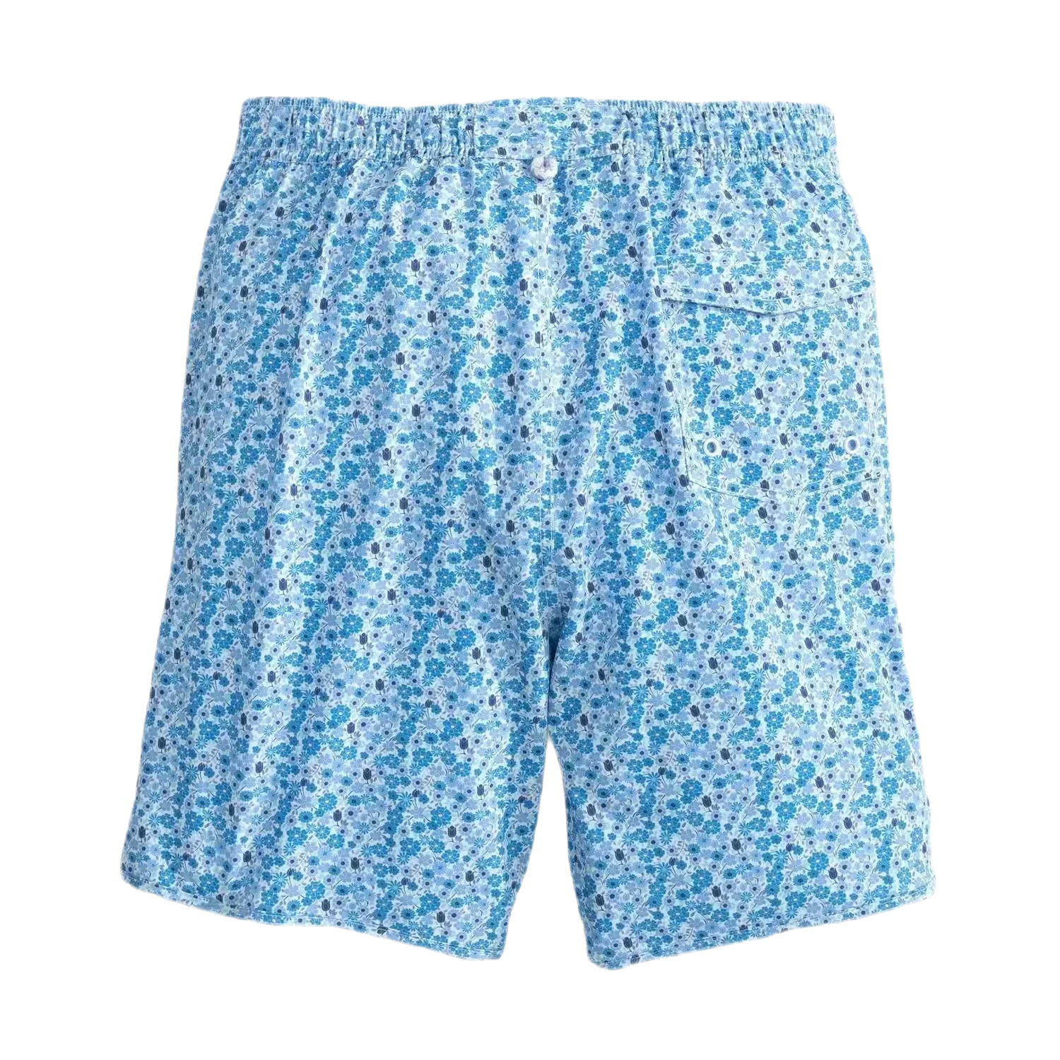 johnnie-O 01. MENS APPAREL - MENS SHORTS - MENS SHORTS SWIM Men's Hummell Half Elastic 7" Surf Shorts MALIBLU