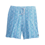 johnnie-O 01. MENS APPAREL - MENS SHORTS - MENS SHORTS SWIM Men's Hummell Half Elastic 7" Surf Shorts MALIBLU