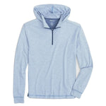 johnnie-O 01. MENS APPAREL - MENS LS SHIRTS - MENS LS HOODY Men's Hybrid Performance 1/4 Zip Hoodie PIPELINE