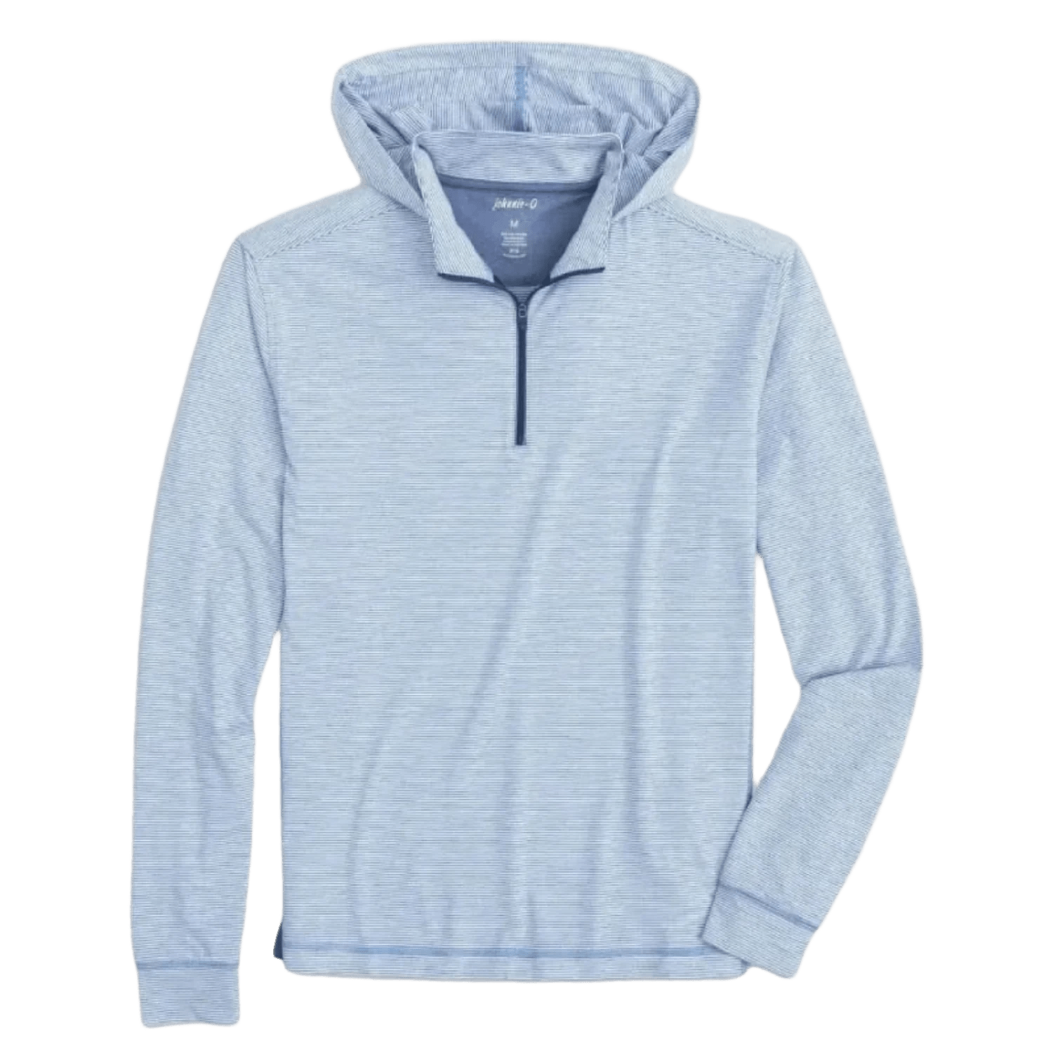 johnnie-O 01. MENS APPAREL - MENS LS SHIRTS - MENS LS HOODY Men's Hybrid Performance Quarter Zip Hoodie PIPELINE