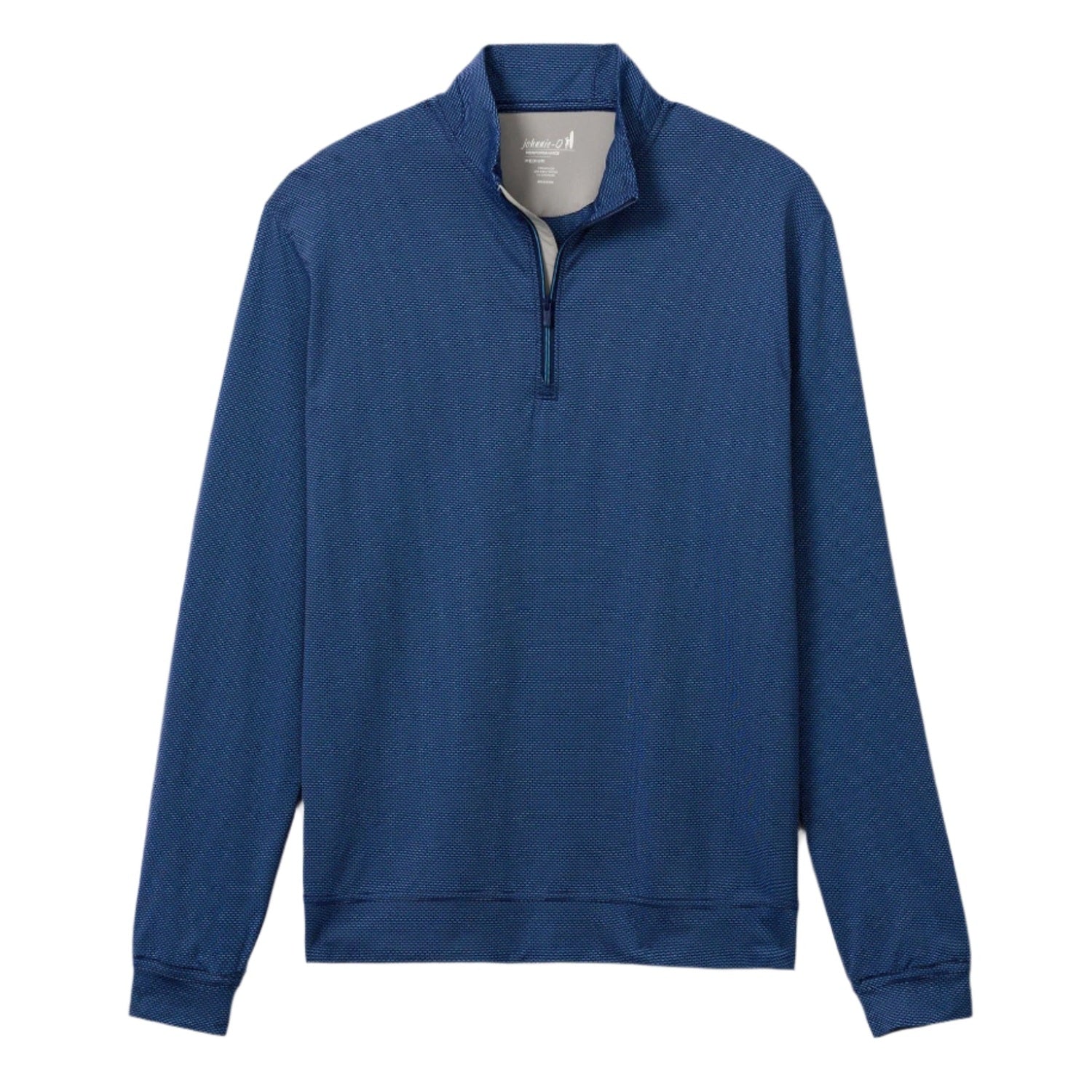 johnnie-O 01. MENS APPAREL - MENS HOODIES|SWEATERS - MENS PO Q ZIP Men's Jamie Jacquard Stretch 1/4-Zip Pullover NAVY MAHALO