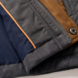 johnnie-O 01. MENS APPAREL - MENS JACKETS - MENS JACKETS INSULATED Men's Juno Quilted Snap Jacket DARK GRAY