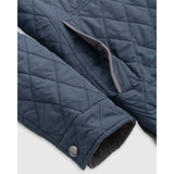 johnnie-O 01. MENS APPAREL - MENS JACKETS - MENS JACKETS INSULATED Men's Juno Quilted Snap Jacket NAVY