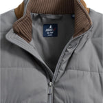 johnnie-O 01. MENS APPAREL - MENS JACKETS - MENS JACKETS INSULATED Men's Juno Quilted Snap Jacket CONCRETE