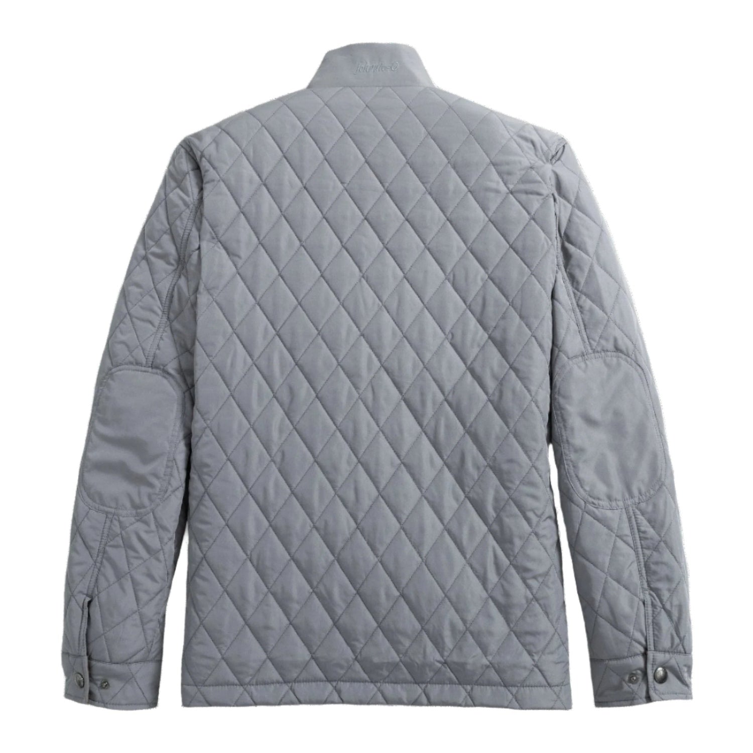 johnnie-O 01. MENS APPAREL - MENS JACKETS - MENS JACKETS INSULATED Men's Juno Quilted Snap Jacket CONCRETE