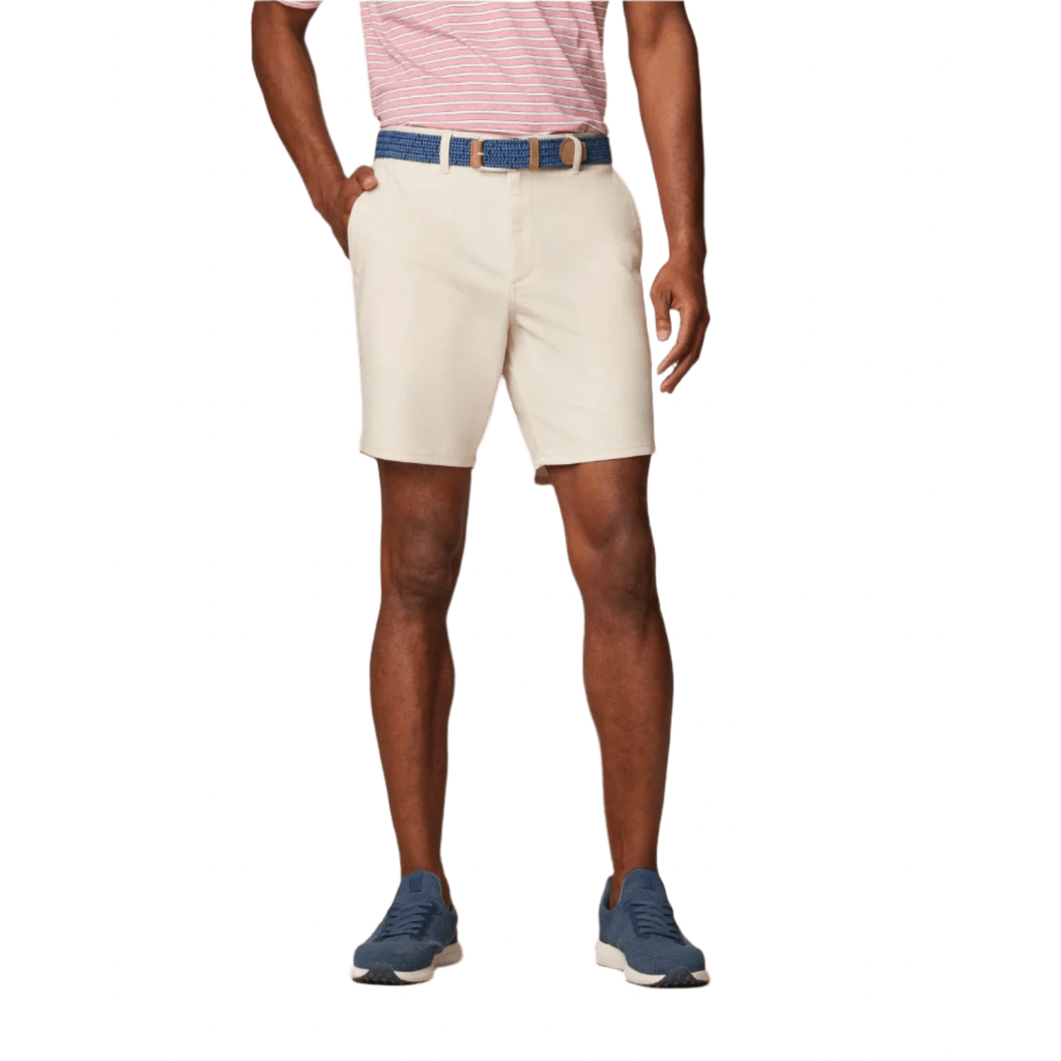 johnnie-O 01. MENS APPAREL - MENS SHORTS - MENS SHORTS CASUAL Men's Jupiters Cotton Performance Shorts STONE