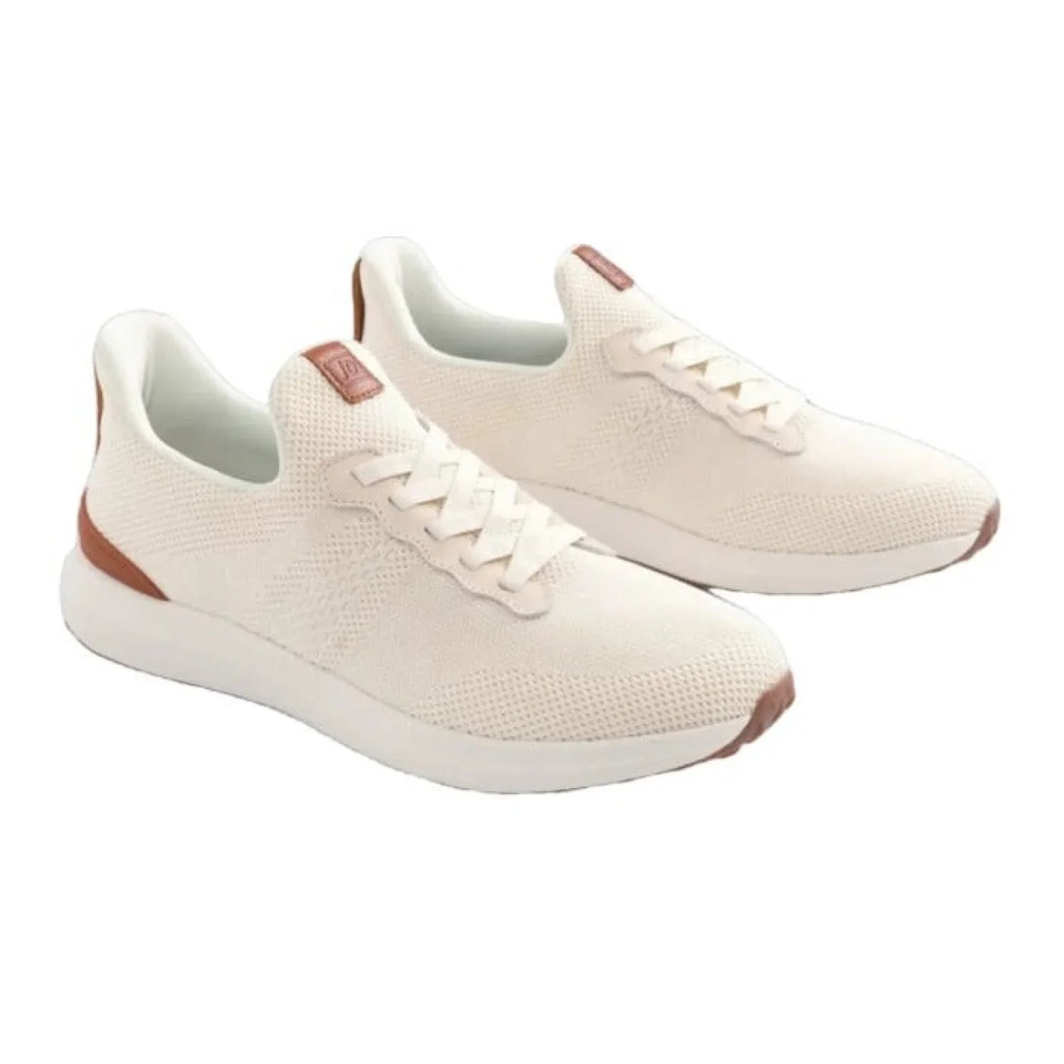 johnnie-O 04. MENS FOOTWEAR - MENS SHOES - MENS SHOES CASUAL Men's Knit Range Runner 2.0 IVORY