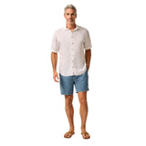 johnnie-O 01. MENS APPAREL - MENS SHORTS - MENS SHORTS SWIM Men's Low Tide Half Elastic 7" Surf Shorts LAKE