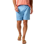 johnnie-O 01. MENS APPAREL - MENS SHORTS - MENS SHORTS SWIM Men's Low Tide Half Elastic 7" Surf Shorts MALIBLU