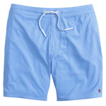 johnnie-O 01. MENS APPAREL - MENS SHORTS - MENS SHORTS SWIM Men's Low Tide Half Elastic 7" Surf Shorts MALIBLU