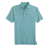 johnnie-O 01. MENS APPAREL - MENS SS SHIRTS - MENS SS POLO Men's Lyndon Striped Polo JUNGLE