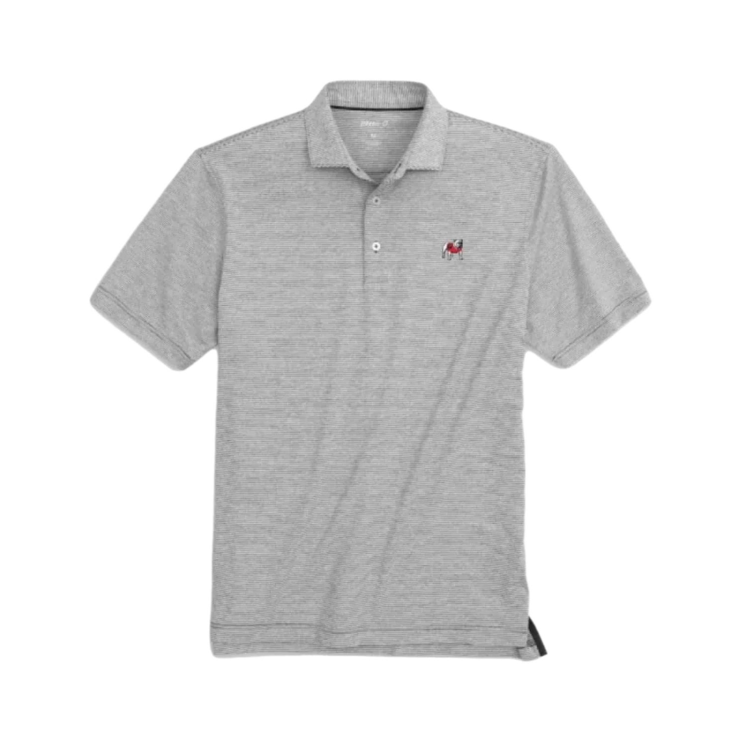 johnnie-O 01. MENS APPAREL - MENS SS SHIRTS - MENS SS POLO Men's Lyndon | UGA - Standing Dog CHARCOAL