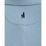 johnnie-O 01. MENS APPAREL - MENS SS SHIRTS - MENS SS POLO Men's Lyndonn Striped Polo LAKE