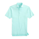 johnnie-O 01. MENS APPAREL - MENS SS SHIRTS - MENS SS POLO Men's Lyndonn Striped Polo PEACOCK