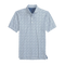 johnnie-O 01. MENS APPAREL - MENS SS SHIRTS - MENS SS POLO Men's Lynny Printed Jersey Performance Polo LAKE