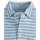 johnnie-O 01. MENS APPAREL - MENS SS SHIRTS - MENS SS POLO Men's Matthis Stripe Polo COASTAL