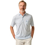 johnnie-O 01. MENS APPAREL - MENS SS SHIRTS - MENS SS POLO Men's Matthis Stripe Polo AIR