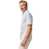 johnnie-O 01. MENS APPAREL - MENS SS SHIRTS - MENS SS POLO Men's Matthis Stripe Polo AIR