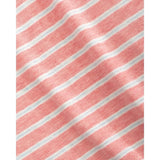 johnnie-O 01. MENS APPAREL - MENS SS SHIRTS - MENS SS POLO Men's Matthis Stripe Polo POMEGRANATE