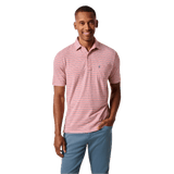 johnnie-O 01. MENS APPAREL - MENS SS SHIRTS - MENS SS POLO Men's Matthis Stripe Polo SAMBA