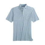 johnnie-O 01. MENS APPAREL - MENS SS SHIRTS - MENS SS POLO Men's Matthis Stripe Polo COASTAL