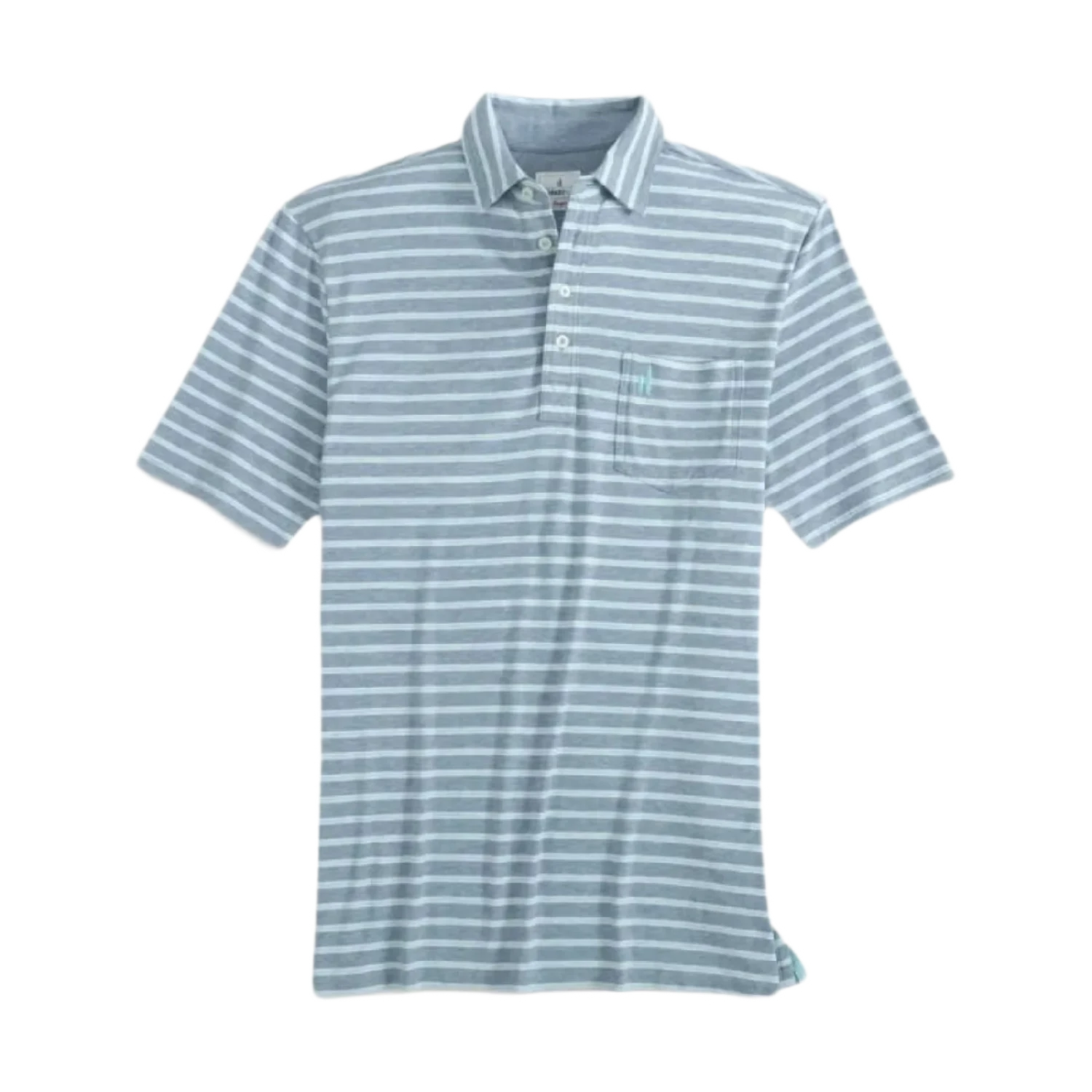 johnnie-O 01. MENS APPAREL - MENS SS SHIRTS - MENS SS POLO Men's Matthis Stripe Polo COASTAL